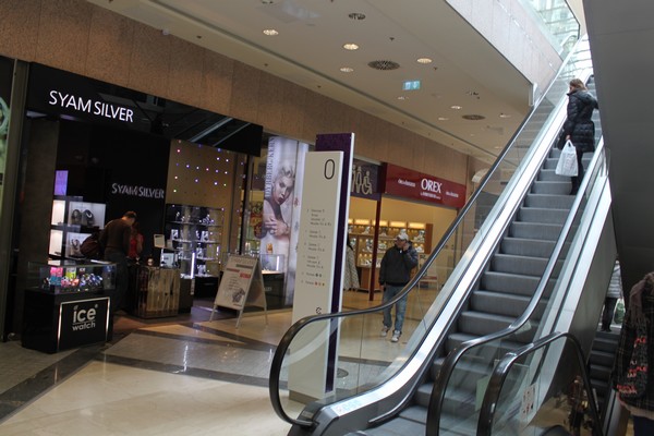Shops in Corvin Shopping center